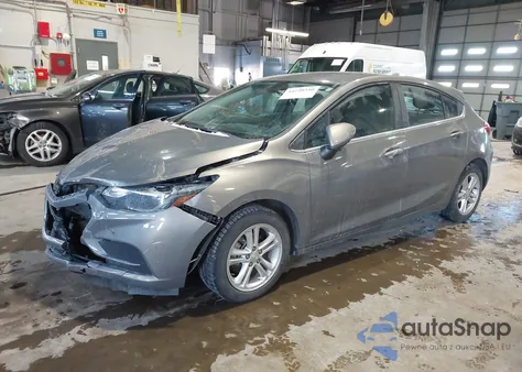 2017 Chevrolet Cruze Lt Auto z USA, uszkodzony, nr VIN 3G1BE6SM6HS597150